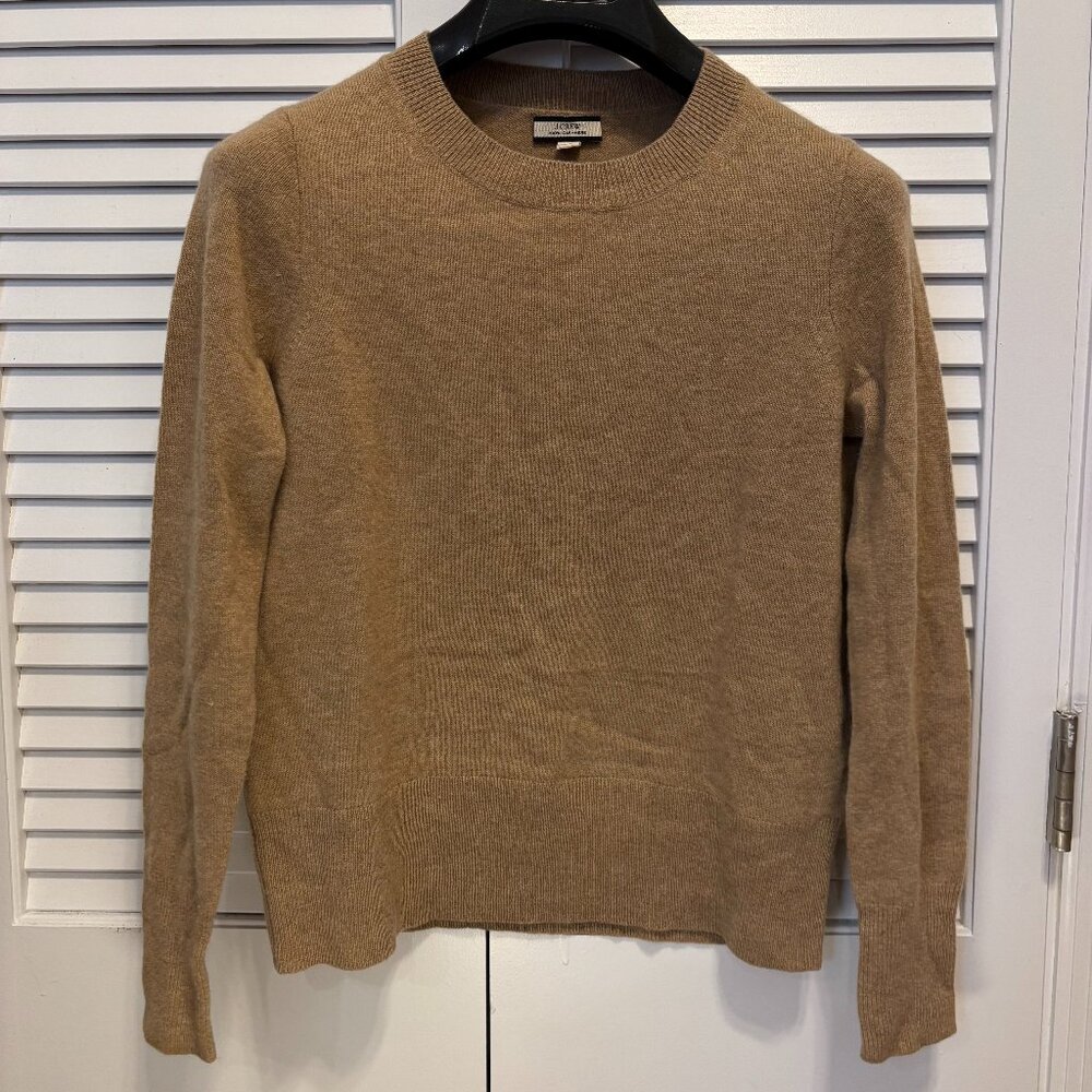 Jcrew Brown Cashmere Sweater Size XS